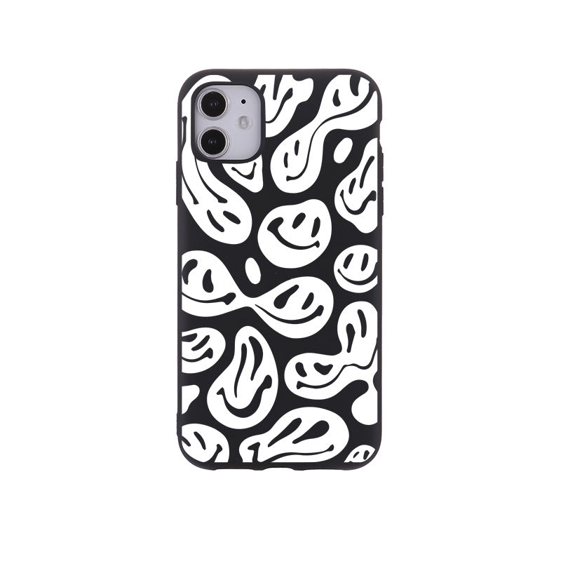 Simple Smile Frosted Soft Phone Case