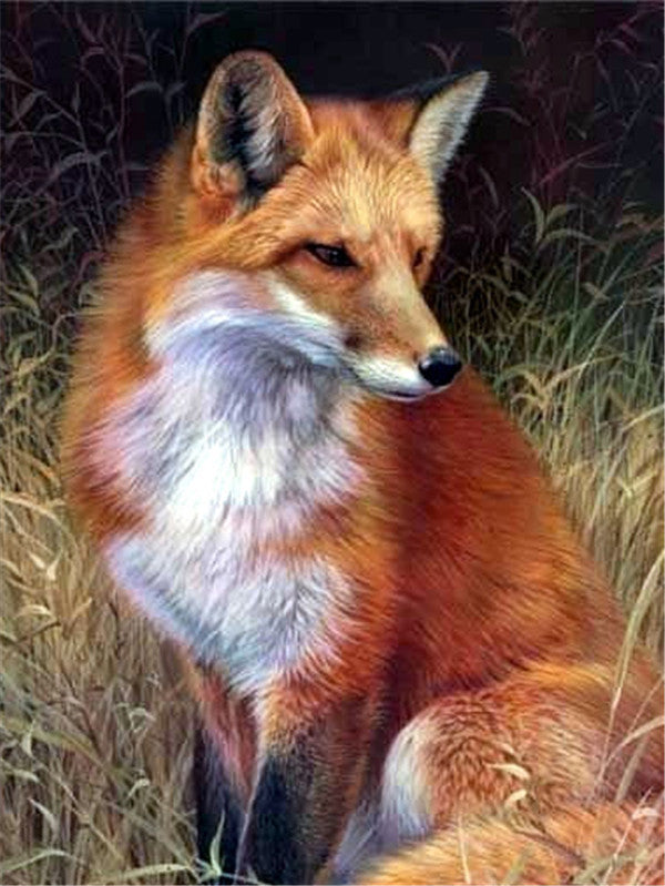 5D Diamond Painting Animal Embroidery Fox