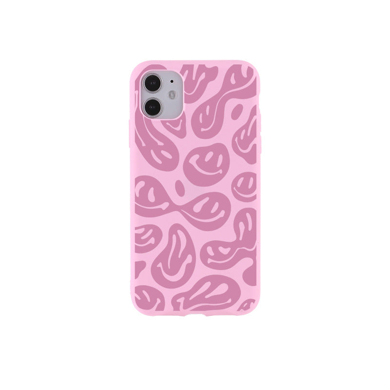 Simple Smile Frosted Soft Phone Case