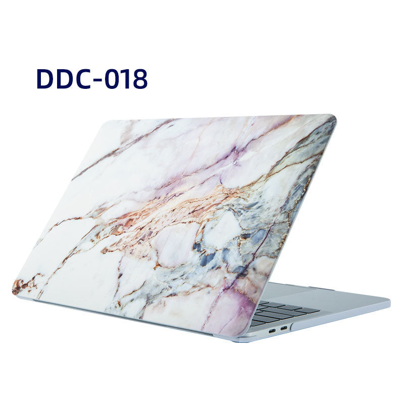 Notebook Computer Protective Cover Matte Painted Marble Shell
