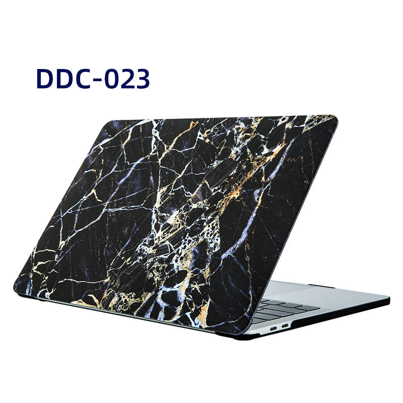 Notebook Computer Protective Cover Matte Painted Marble Shell