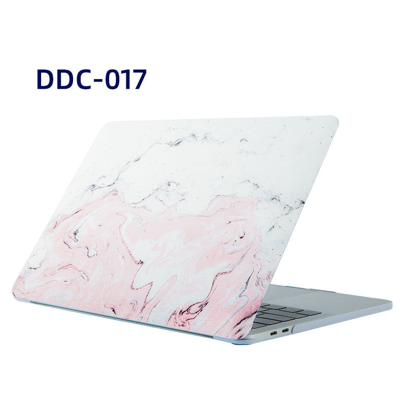 Notebook Computer Protective Cover Matte Painted Marble Shell