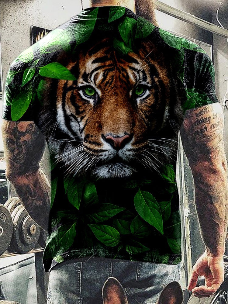 Animal Beast Lion Summer Men&