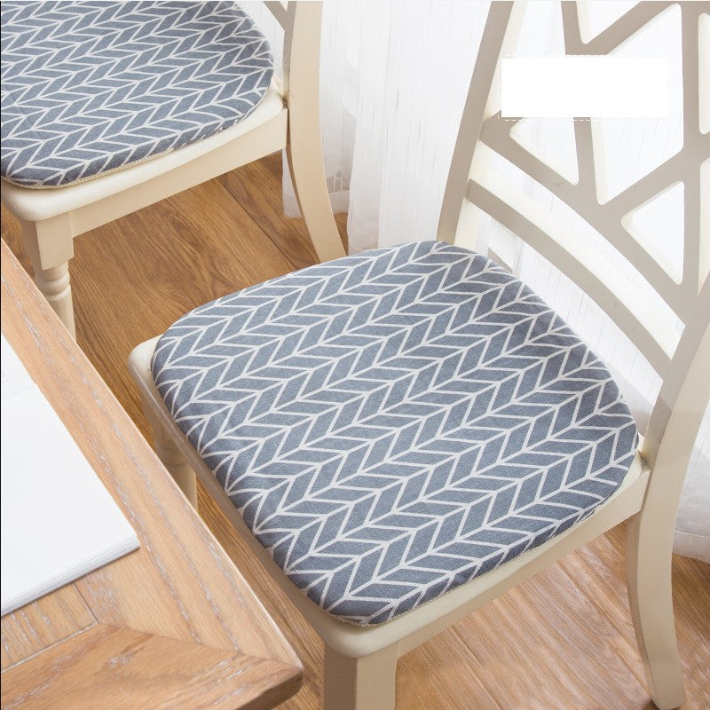 Household Removable And Washable Dining Table And Chair Non-slip Cushion