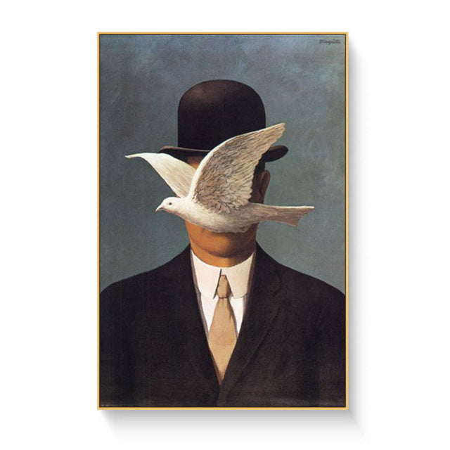 Surreal Classical Canvas Painting Reproduction Poster And Printing