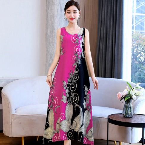 Loose Large Size Slim Office Workers Big Fat Mm Pajamas Skirt