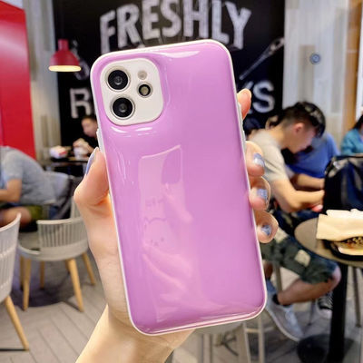 Jelly Color Pinch Fine Hole Phone Case