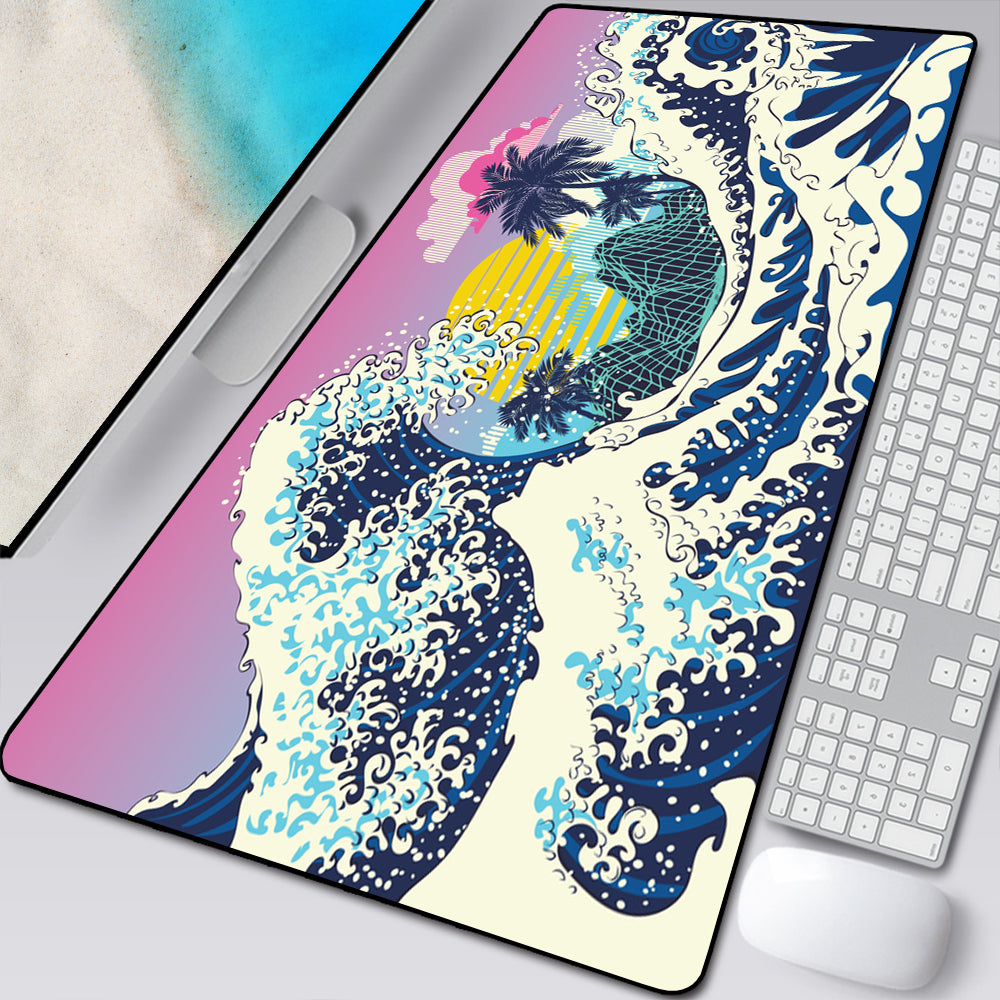 Natural Rubber Computer Overlock Mouse Pad