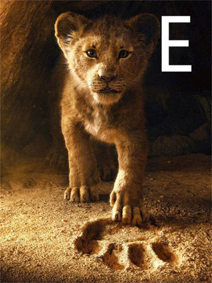 5D Diamond Embroidery Lion Animal CrossStitch
