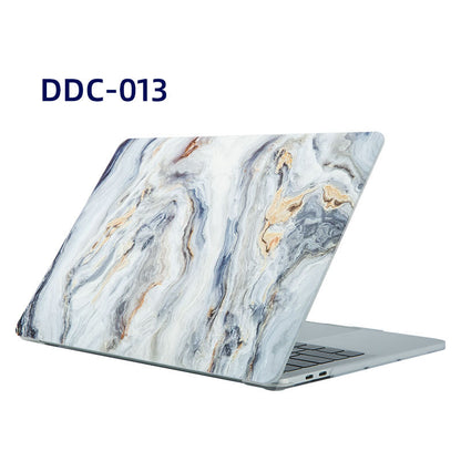 Notebook Computer Protective Cover Matte Painted Marble Shell