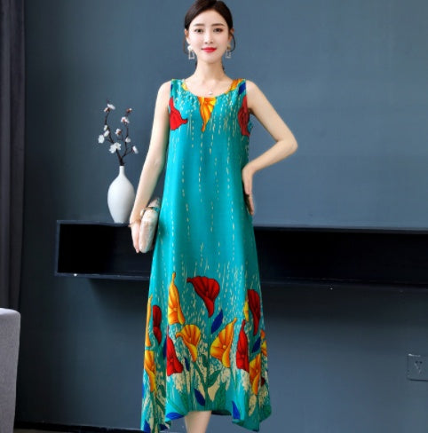 Loose Large Size Slim Office Workers Big Fat Mm Pajamas Skirt