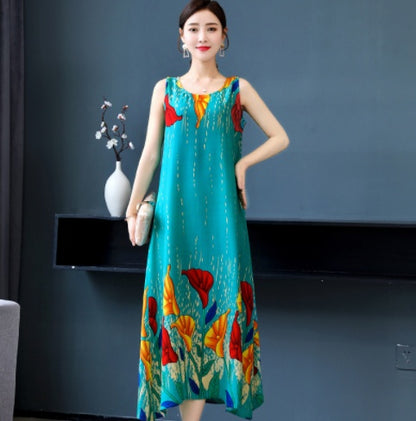 Loose Large Size Slim Office Workers Big Fat Mm Pajamas Skirt