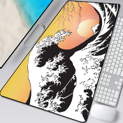 Natural Rubber Computer Overlock Mouse Pad