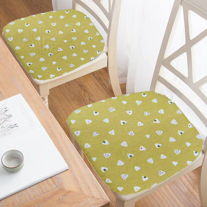 Household Removable And Washable Dining Table And Chair Non-slip Cushion