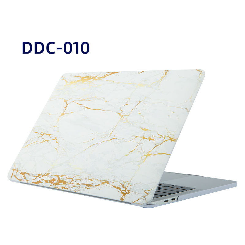 Notebook Computer Protective Cover Matte Painted Marble Shell