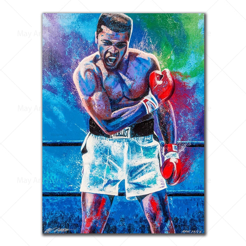 Quotes Canvas Painting Inspirational Sports Poster