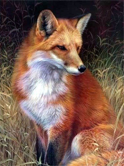 5D Diamond Painting Animal Embroidery Fox