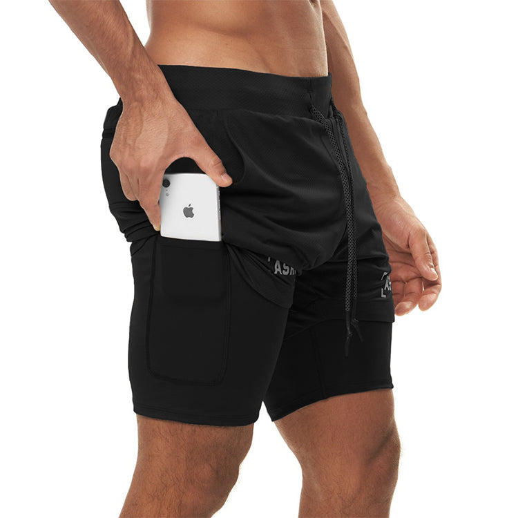 Fitness Brothers Double Three-quarter Pants