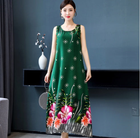Loose Large Size Slim Office Workers Big Fat Mm Pajamas Skirt