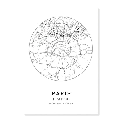 Frameless Painting Nordic High-definition Inkjet