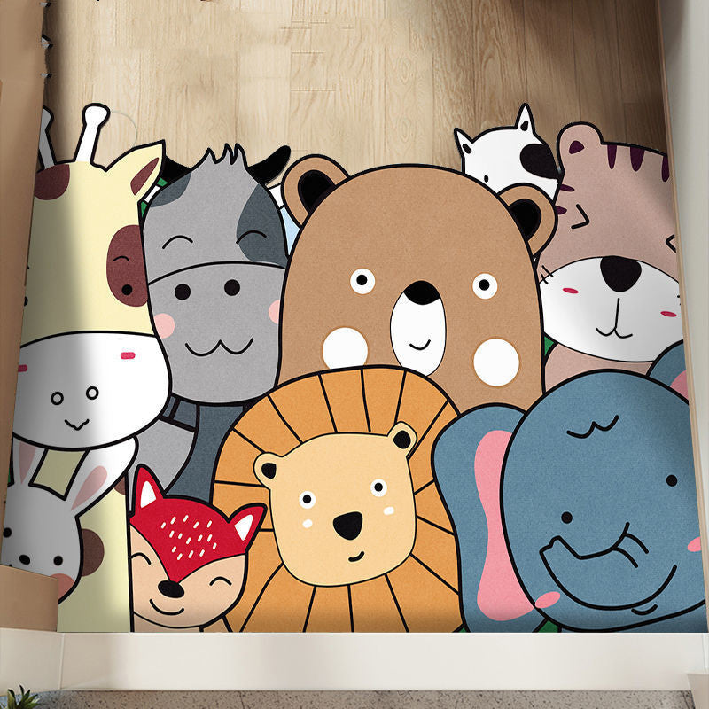 Home Bedroom Bathroom Door Printed Floor Mat