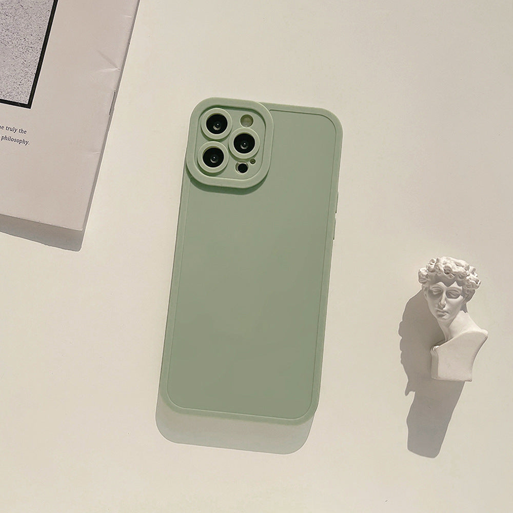Frosted Angel Eye Silicone Phone Case