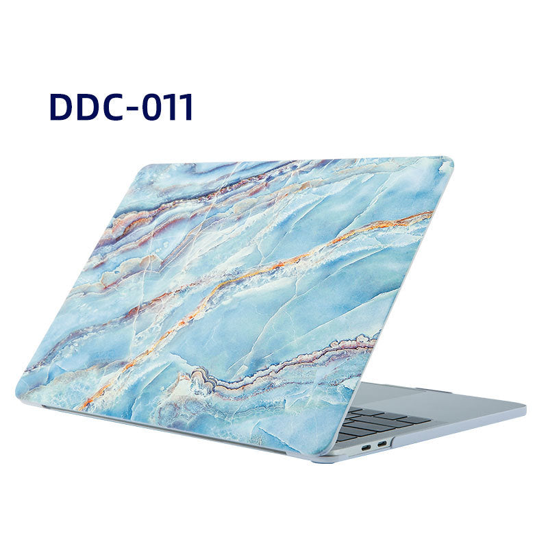 Notebook Computer Protective Cover Matte Painted Marble Shell