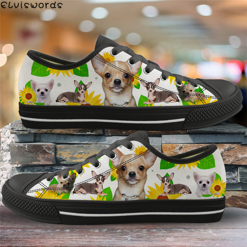 Polynesian Print Low-Top Canvas Casual