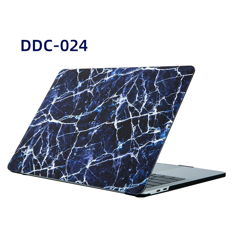 Notebook Computer Protective Cover Matte Painted Marble Shell