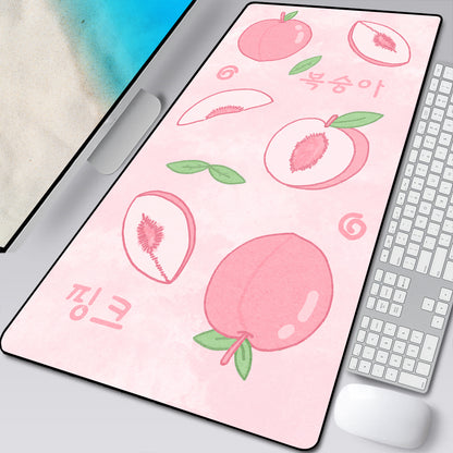 Large Computer Gamer Fruit Super Long Mouse Pad