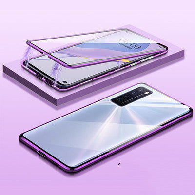 Suitable For Note20 Mobile Phone Case Metal Double-sided Anti-fall Protective Cover