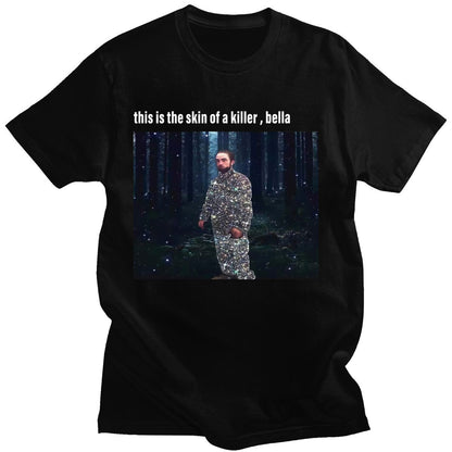 Casual Retro Character 3D Print Men&