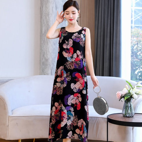 Loose Large Size Slim Office Workers Big Fat Mm Pajamas Skirt