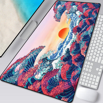 Natural Rubber Computer Overlock Mouse Pad