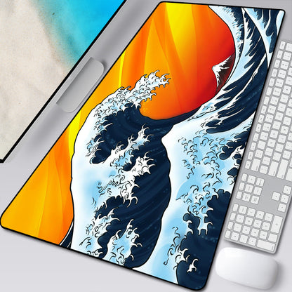 Natural Rubber Computer Overlock Mouse Pad