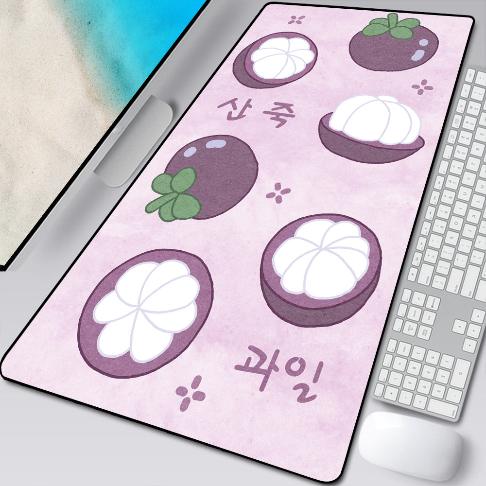 Large Computer Gamer Fruit Super Long Mouse Pad