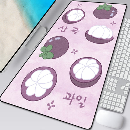Large Computer Gamer Fruit Super Long Mouse Pad