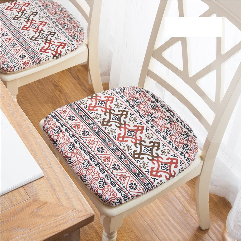 Household Removable And Washable Dining Table And Chair Non-slip Cushion