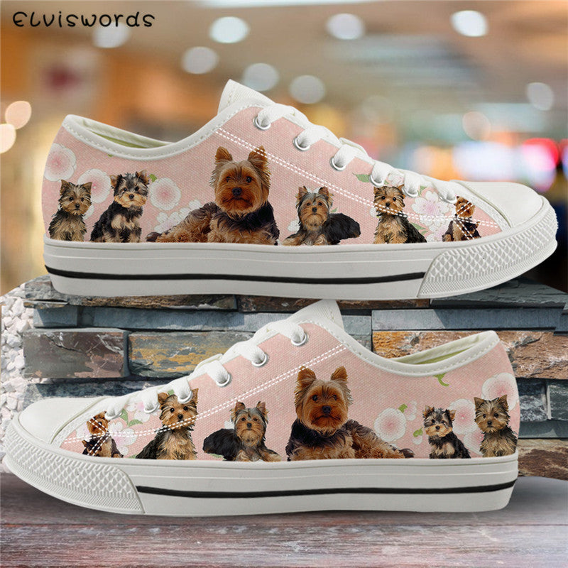 Polynesian Print Low-Top Canvas Casual