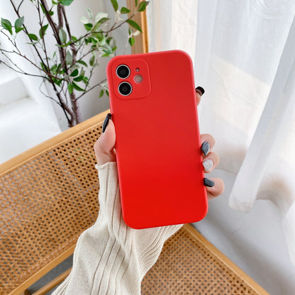 Same Color Gradient Simple Mobile Phone Case Shatterproof