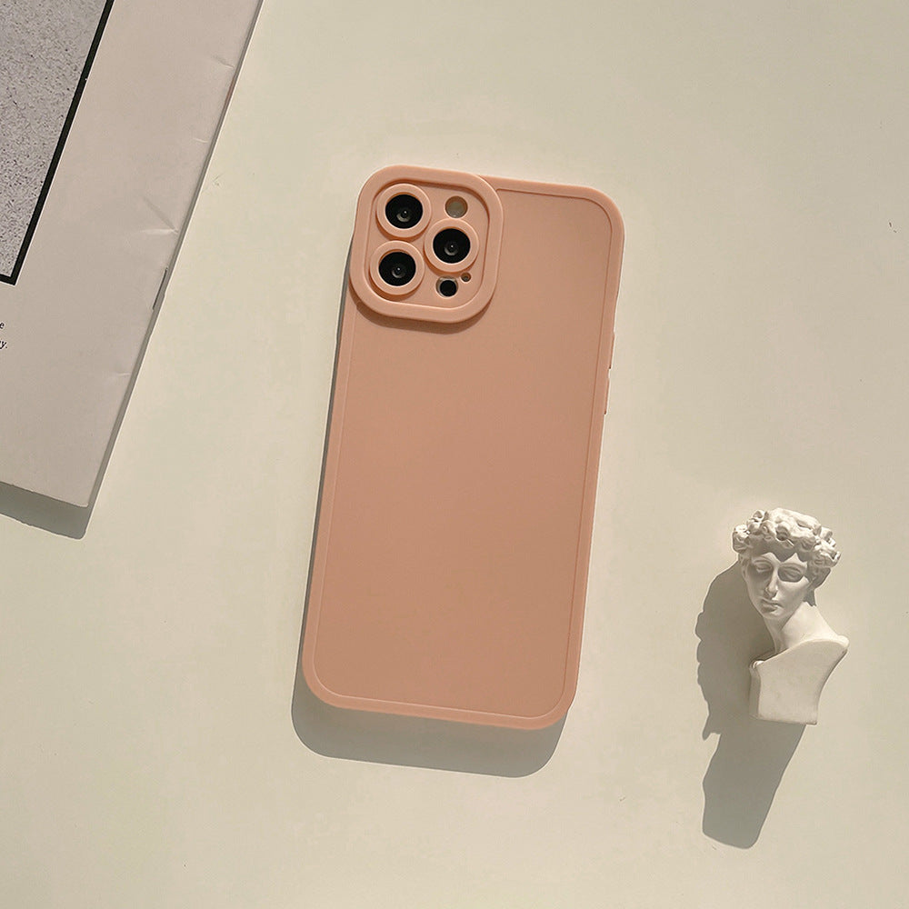 Frosted Angel Eye Silicone Phone Case