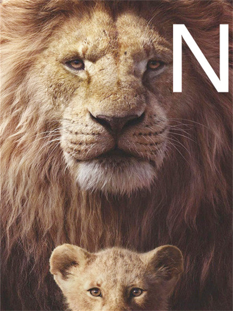 5D Diamond Embroidery Lion Animal Cross Stitch