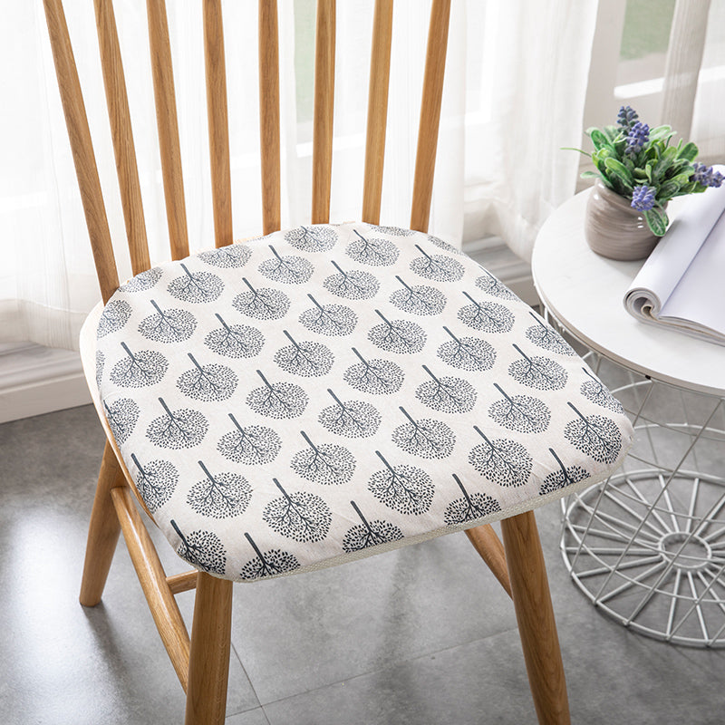 Household Removable And Washable Dining Table And Chair Non-slip Cushion