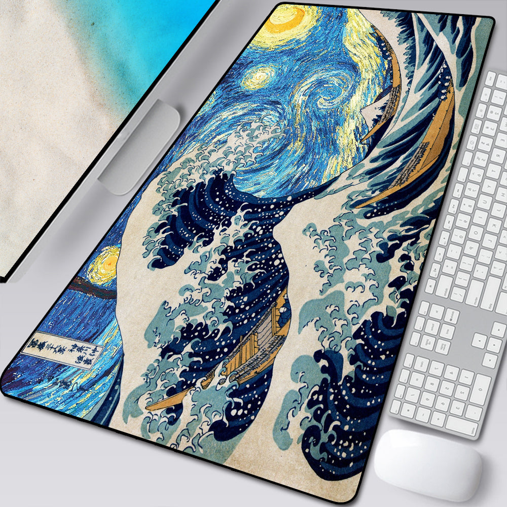 Natural Rubber Computer Overlock Mouse Pad