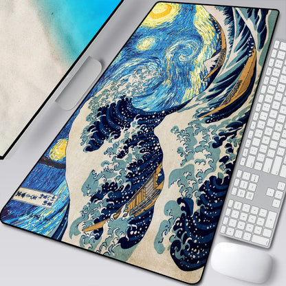 Natural Rubber Computer Overlock Mouse Pad