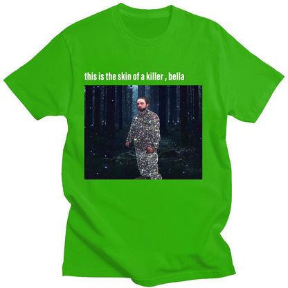 Casual Retro Character 3D Print Men&