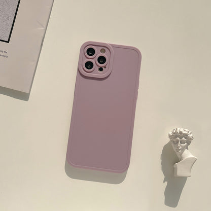 Frosted Angel Eye Silicone Phone Case