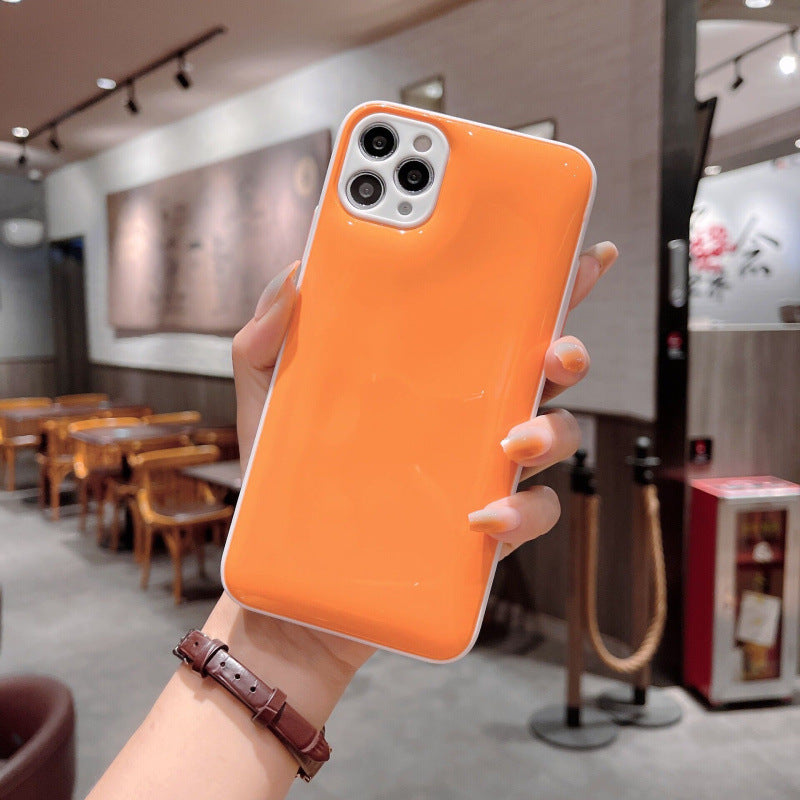 Jelly Color Pinch Fine Hole Phone Case