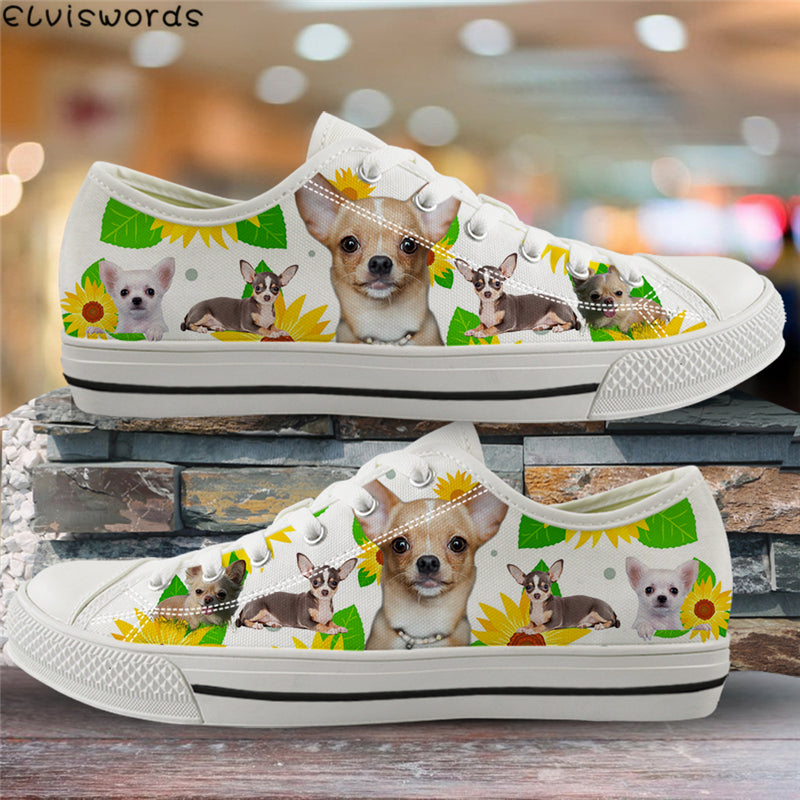 Polynesian Print Low-Top Canvas Casual