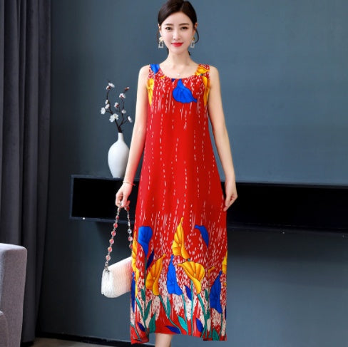 Loose Large Size Slim Office Workers Big Fat Mm Pajamas Skirt